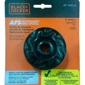 CARRETEL FIO DE NYLON P/APARADORES 12" COMPATÍVEL  COM O APARADOR DE GRAMA 20V B+D