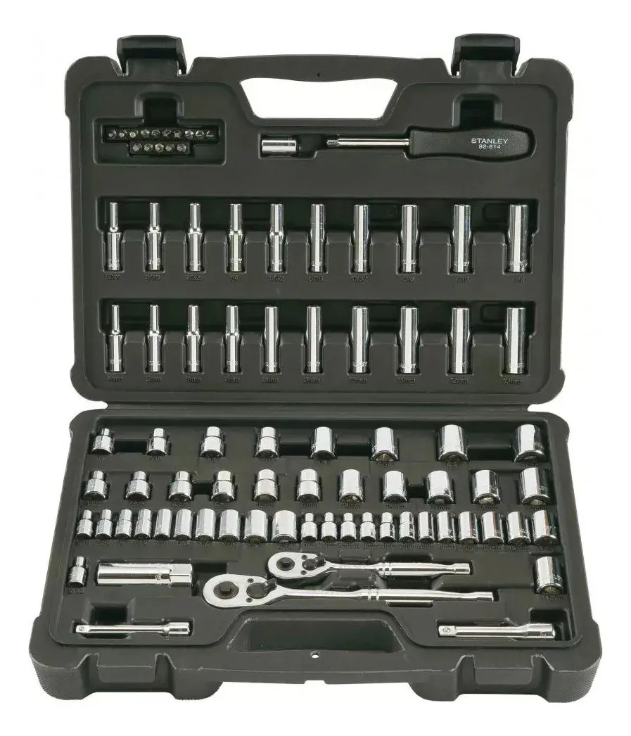 JOGO MECANICO PRO 85 PCAS MM E POL - NOVO