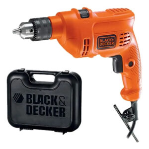 KIT FURADEIRA DE IMPACTO 3/8" (10MM) 560W COM 9 BROCAS EM MALETA - 127V - NACIONAL