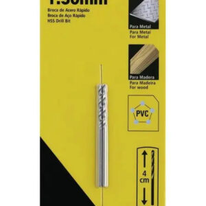 BROCA AR HELICOIDAL DIN 338 P/ METAL STANLEY 39MM X 01.50MM - AUTOSSERVIÇO