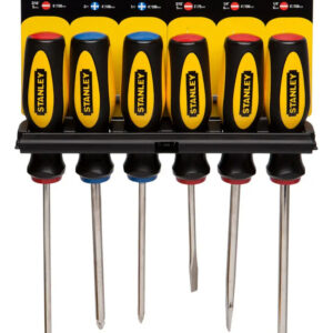 JG DE CHAVES DE FENDA CUSHIONGRIP™ 06 PCS - STANLEY - NOVO