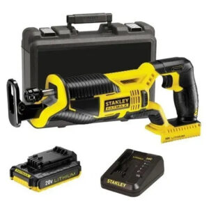 SERRA SABRE (25MM) 20V MAX* LI-ION 1 BAT 2AH, (SB202) CARREG BIVOLT (SC120) E MALETA