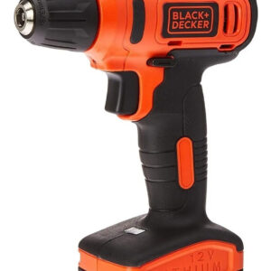 KIT PARAFUSADEIRA / FURADEIRA 3/8" (10MM) 12V MAX* LI-ION VVR BIVOLT COM 13 ACESSÓRIOS + CAIXA TRANSPARENTE