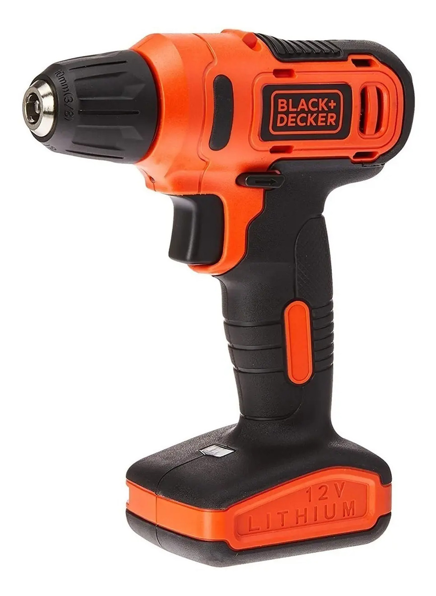 KIT PARAFUSADEIRA / FURADEIRA 3/8" (10MM) 12V MAX* LI-ION VVR BIVOLT COM 13 ACESSÓRIOS + CAIXA TRANSPARENTE