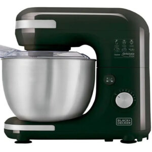 ORBITALE - 750W POTÊNCIA, 8 VELOC., TIGELA 5L AÇO INOX, 3 BATEDORES, PRETO, 220V