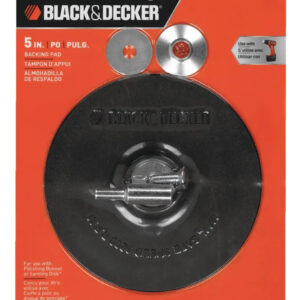 DISCO DE BORRACHA 5" C/ ADAPTADOR METÁLICO - NACIONAL
