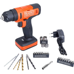KIT PARAFUSADEIRA / FURADEIRA C/ IMPACTO 3/8" (10MM) 12V MAX* LI-ION VVR 28 ACESS, BIVOLT E MALETA