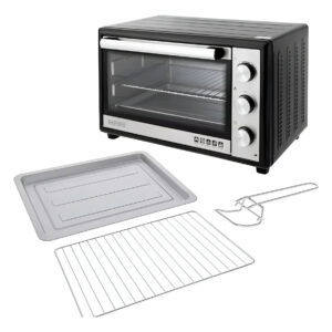 FORNO DE BANCADA, TAMANHO FAMÍLIA, 46 LITROS, TIMER, ILUMINAÇÃO INTERNA, 127V