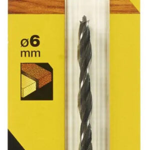 BROCA 3 PONTAS P/ MADEIRA STANLEY 100MM X 06.00MM – AUTOSSERVIÇO