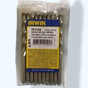 BR AR DIN 338 IRWIN 86 X 5.0MM SP C/10