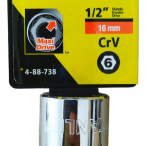 1/2"-16MM SOQUETE SEXTAVADO