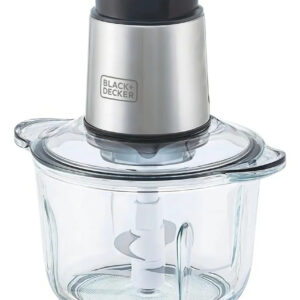 GOURMAND GRIS - MINIPROCESSADOR EM INOX COM TIGELA DE VIDRO, 2 VELOCIDADES, 4 LÂMINAS, 220V