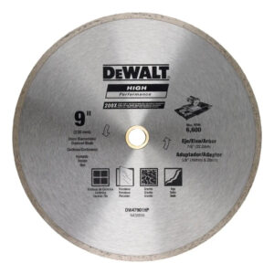 DISCO DIAMANTADO 9" 230MM CONTINUO - FURO 22MM COM REDUTOR PARA 20 E 16MM