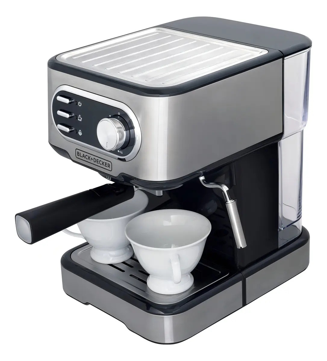 GOURMAND GRIS - CAFETEIRA ESPRESSO MULTIFUNÇÕES - CÁPSULAS E TRADICIONAL, FUNÇÃO ESPUMADOR, 220V