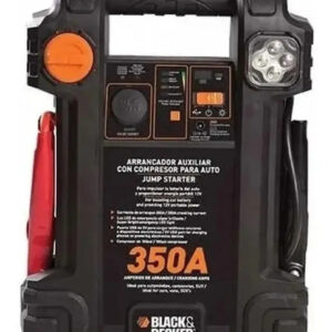 ARRANCADOR AUXILIAR DE PARTIDA COM COMPRESSOR INFLADOR INTEGRADO 350A 12V BIVOLT