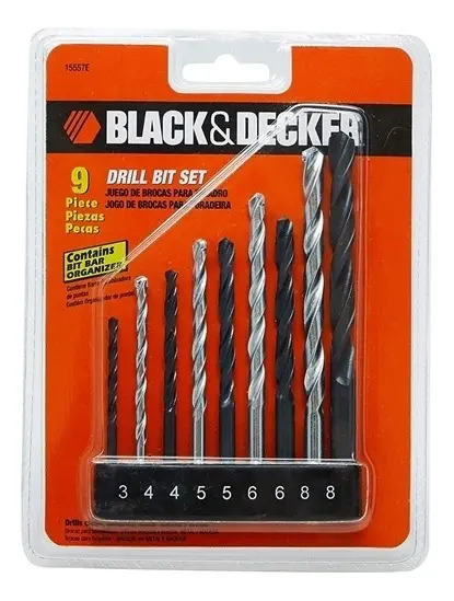 JG. 9 BR AÇO RÁPIDO/CONCRETO (AR: 3MM, 4MM, 5MM, 6MM E 8MM + CONCRETO: 4MM, 5MM, 6MM E 8MM)