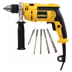 FURADEIRA DE IMPACTO 1/2" (13MM) 750W, VVR, COM KIT 5 BROCAS, 220V (NACIONAL)