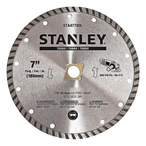 DISCO DIAMANTADO 7" 180MM - FURO 22,2MM COM REDUTOR PARA 20MM - TURBO
