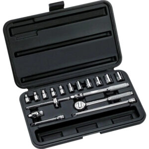 JOGO DE SOQUETE 1/4" 17PCS 4-13MM