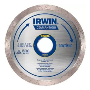 DISCO DIAM LISO IRWIN 110 X 20MM