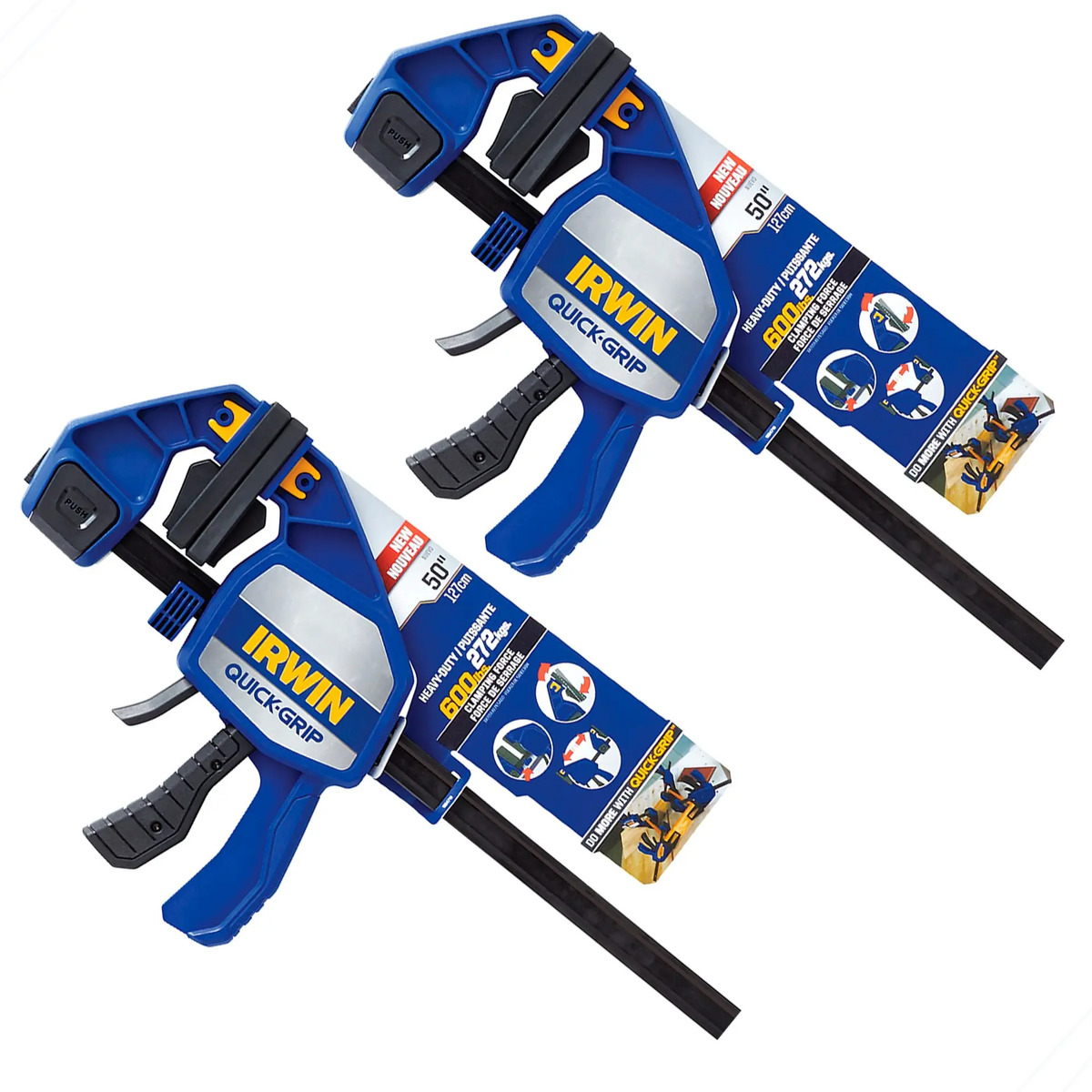 GRAMPO RAPIDO HEAVY DUTY 127CM 50"