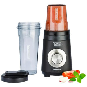 LIQUIDIFICADOR PESSOAL + PROCESSADOR, 2X1, 2 VEL+PULSAR, 127V (LANÇAMENTO)