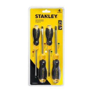 JG DE CHAVES DE FENDA CUSHIONGRIP™ 04 PCS - STANLEY - NOVO