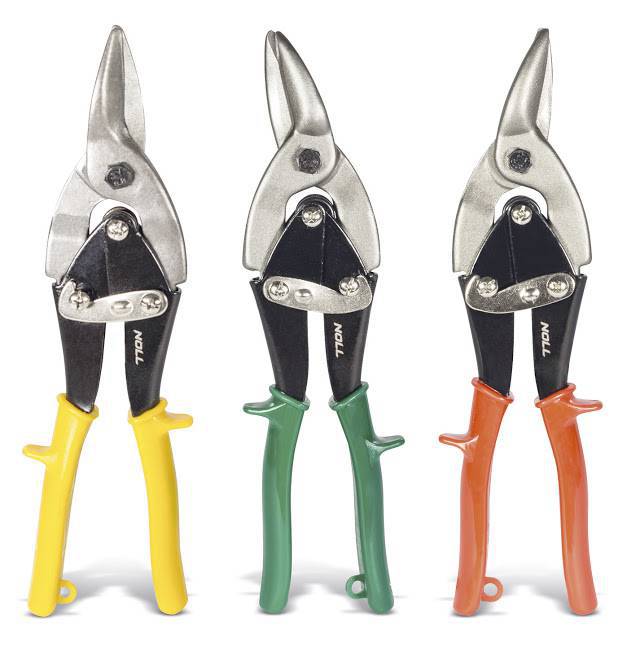 Tesoura P/Chapa Mod Aviação Verde À Direita 10" / 254 MM