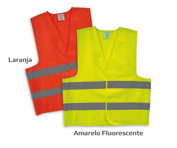 Colete Refletivo Jaqueta Amarelo Xxg Pps 11