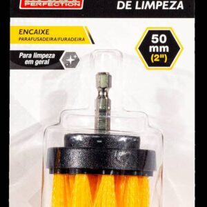 Escova de Limpeza Encaixe Parafusadeira/Furadeira 50 MM - 2"