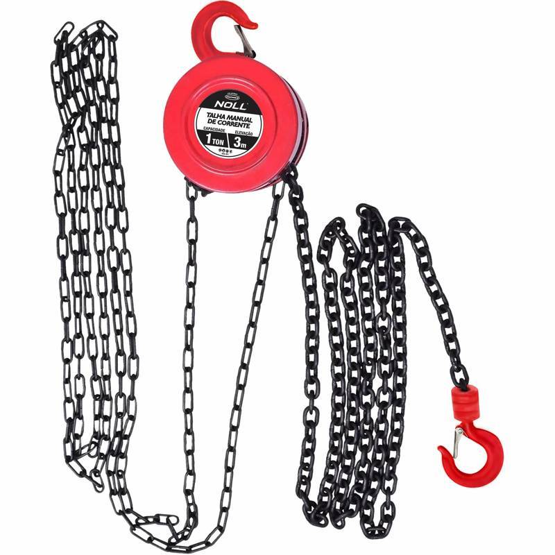 TALHA MANUAL DE CORRENTE 3T x 5M