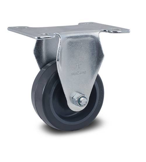 FLPI.312.BP.FP (5363) Rod.fixo 75MM Inst.c/PL INOX Roda BP-FP-CZ (5363)