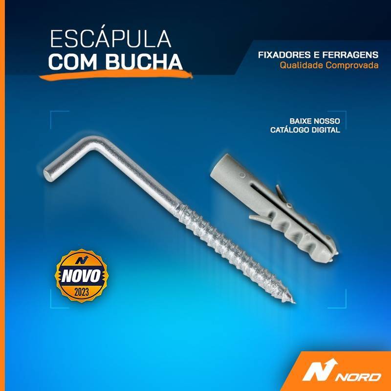 Escápula com Bucha 6,3mm x 70mm