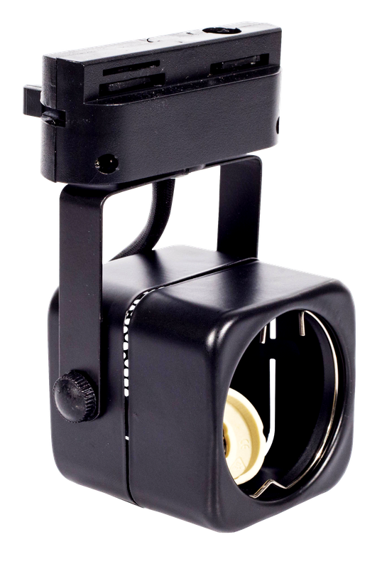Spot LED S/Lâmpada Preto MR16 GU10