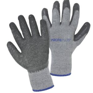 LUVA TRICOT. ALGODÃO C/BANHO LÁTEX CORRUGADO Nº 8 CA 36929 PPM 03