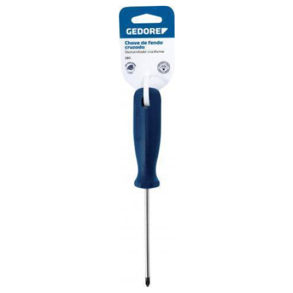 160-1/4"X6" PH2 Chave Fenda Cruzada com Expositor