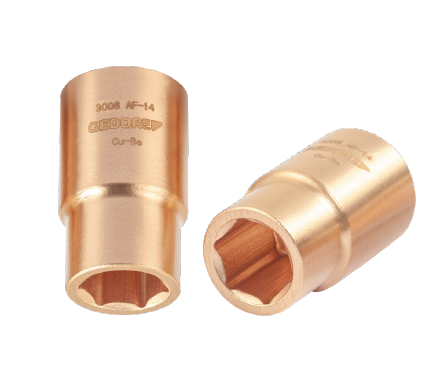 3000 AF SOQUETE SEXTAVADO 6 mm ENCAIXE 1/2