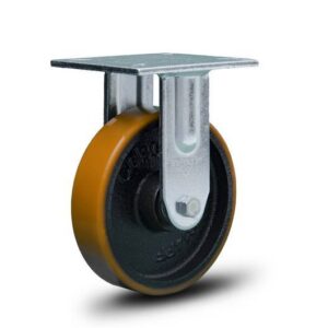 FCS.614.PF.E (4270)  Rod.fixo 150MM C/PL Roda Ferro Rev.pu-Esf.s (4270)