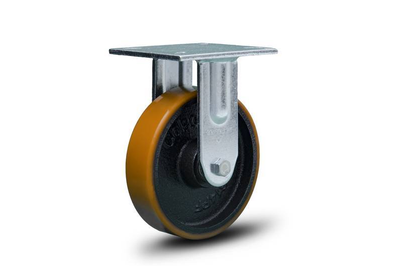 FCS.614FLM.PF.E (6183) Rod.fixo 150MM C/PL Freio Flm Roda PF Esf. (6183)