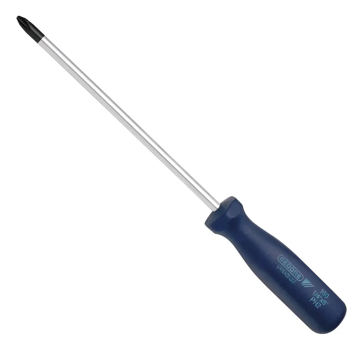 160-3/16"X6 PH1 Chave Fenda Cruzada com Expositor