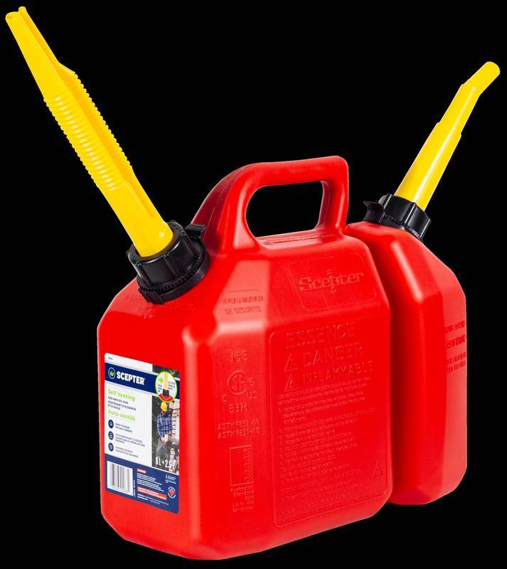 Galão Combo - Gasolina e Óleo 6L / 2,5L