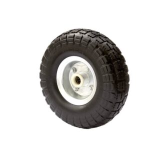 R.3.50-4.PM.R (4820)  Roda PU Macico 350-4 com Bucha e Rolete 7/8 (4820)