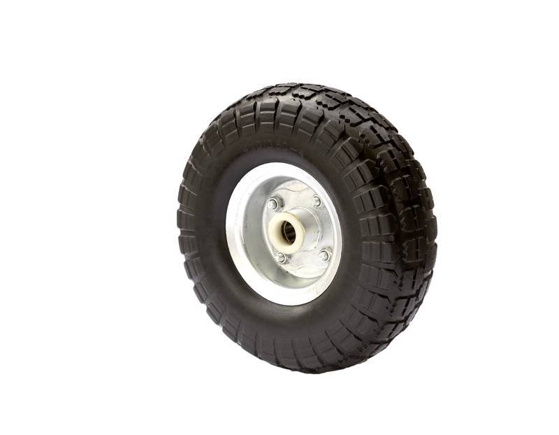 R.3.50-4.PM.R (4820) Roda PU Macico 350-4 com Bucha e Rolete 7/8 (4820)