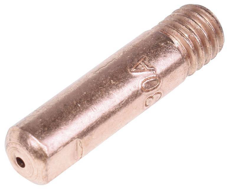 Bico de Contato P/Tocha MIG/MAG 0,90 MM M6 X 25