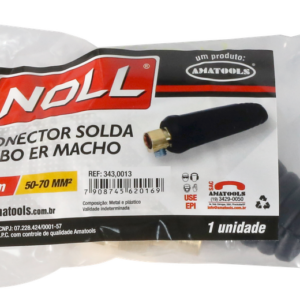 Conector Solda Cabo ER Macho 13 MM 50-70 Mm²