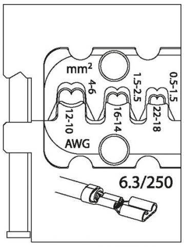 8140-11 Inserto para Buchas Planas de Encaixe