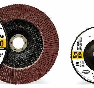 Disco de Lixa Flap Cônico Graff 180 X 22 MM GR 120