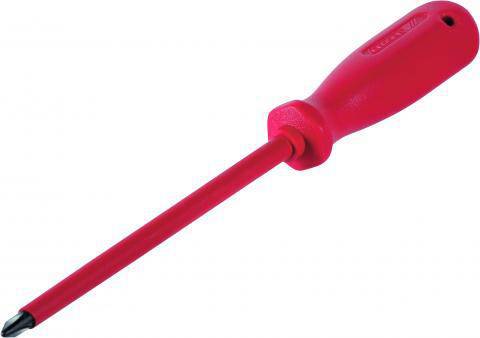 160NR-3/16" X 6" PH1 Chave de Fenda Cruzada Isolada