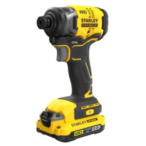 PARAFUSADEIRA  DE IMPACTO 1/4" (6,35MM) 20V MAX* LI-ION BRUSHLESS, 2 BATERIAS 2AH (SB202) CARREG BIVOLT, (SC200) E MALETA
