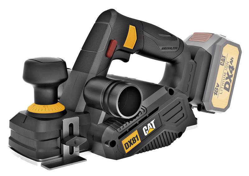 Cat Plaina a Bateria Brushless 18V DX81B